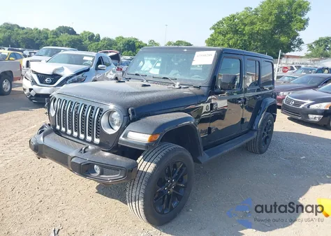 2023 Jeep Wrangler Sahara from USA, damaged, VIN 1C4HJXEN6PW528100